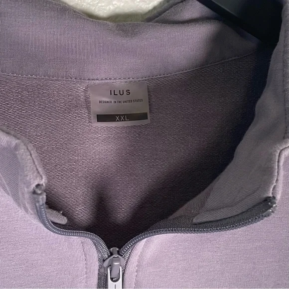 Ilus Idol Cropped Pullover in Purple Dove - Picture 7 of 8